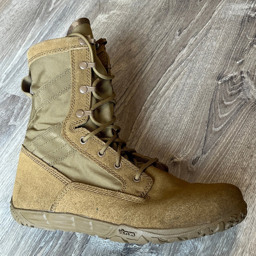 Belleville TR105 Mini-Mil Minimalist Combat Boots Coyote Brown Mens 11.5R Vibram